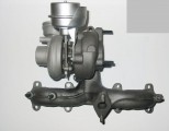 Turbodmychadlo VW Polo 1,9TDi, 74kW, r.v.99-02 - turbodmychadlo   