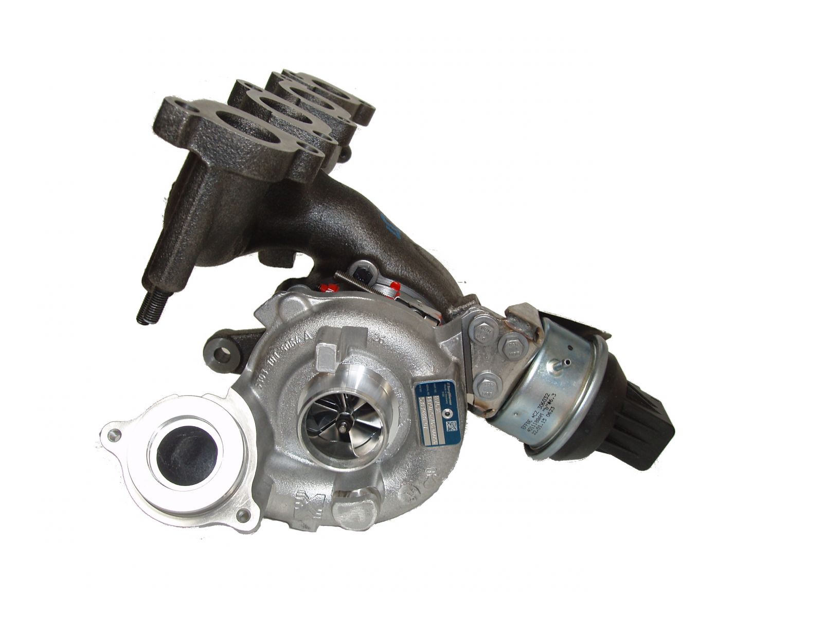 Turbodmychadlo Volkswagen Tiguan I 2.0 TDI 100,125 kW, r. v. 2008-, Motor:CBBB CEGA CFGB CFJA KKK